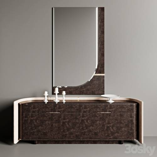 '3dsky Pro - Chest and mirror Turri Eclipse'