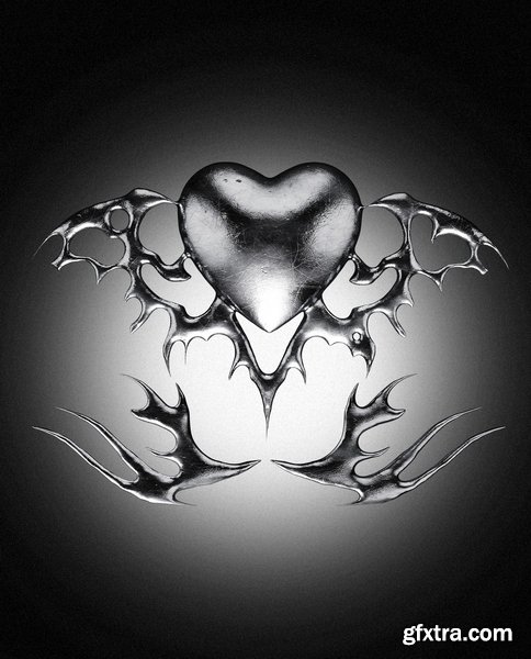 DirtyBarn - Design Elements Pack #5: 3D Shapes Collection