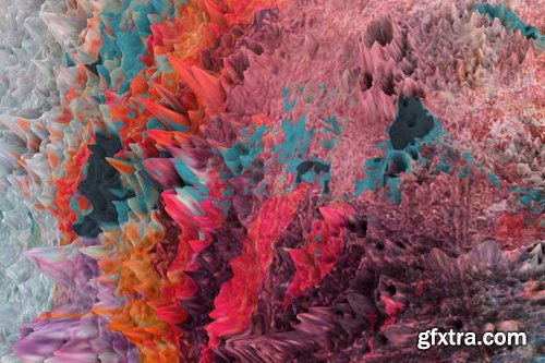 Rulebyart - Big Bang Exploding Color Textures 4