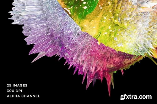 Rulebyart - Big Bang Exploding Color Textures 4