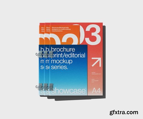 Showcase Mockup Studio - BE0_Brochure Mockup_Bundle