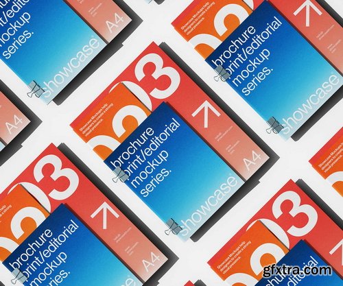 Showcase Mockup Studio - BE0_Brochure Mockup_Bundle