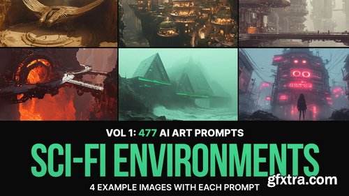 477 Ai Art Prompts & Images For SciFi Environments