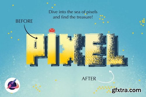 Brushgalaxy - Pixel Brush Pack For Procreate