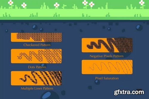 Brushgalaxy - Pixel Brush Pack For Procreate