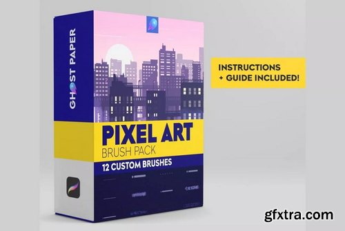 Brushgalaxy - Pixel Art Brush Pack For Procreate