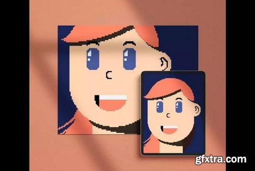 Brushgalaxy - Pixel Art Brush Pack For Procreate