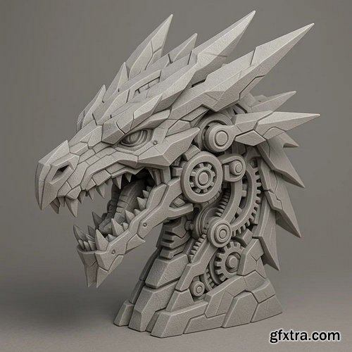 Meha Dragon - 3DPrint File