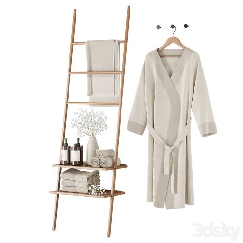 '3dsky Pro - Decorative bathroom set 006'