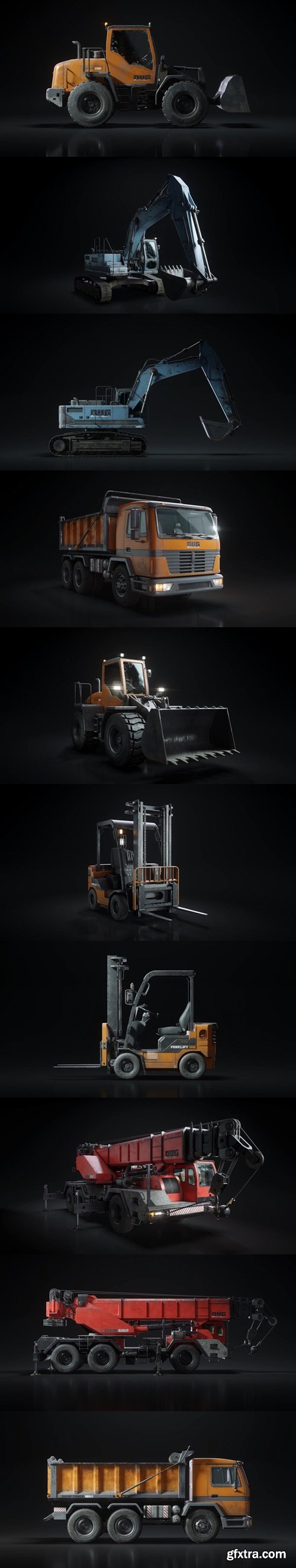 KitBash3D - Construction Vehicles