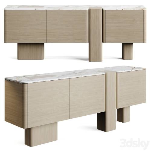 '3dsky Pro - Carpanese Home Erice Chest Of Drawers'