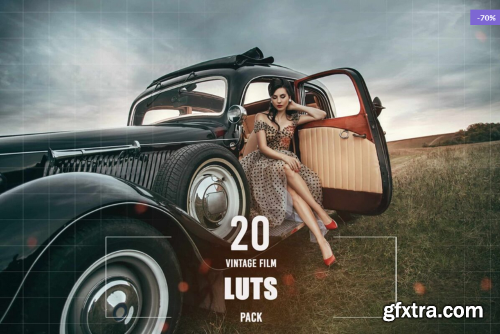Eldamar Studio - 20 Vintage Film LUTs Pack