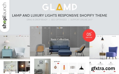 Glamp - Lamp & Luxury Lights Responsive Shopify Theme