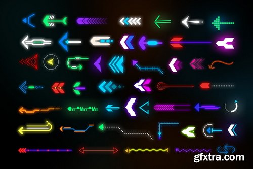 Pixflow - Cyberpunk Arrows