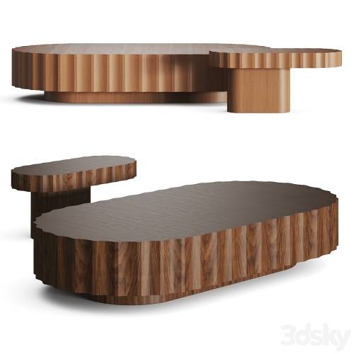 '3dsky Pro - Francesco Balzano Blond Coffee Tables' '3dsky Pro - Francesco Balzano Blond Coffee Tables'