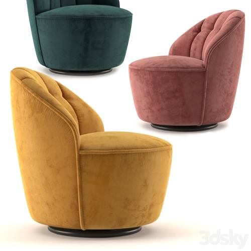 '3dsky Pro - Margot Swivel Accent Chair' '3dsky Pro - Margot Swivel Accent Chair'