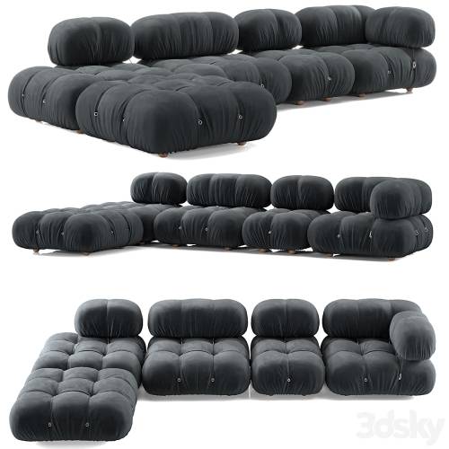 '3dsky Pro - B&B Italia Camaleonda Sofa Composition 1' '3dsky Pro - B&B Italia Camaleonda Sofa Composition 1'