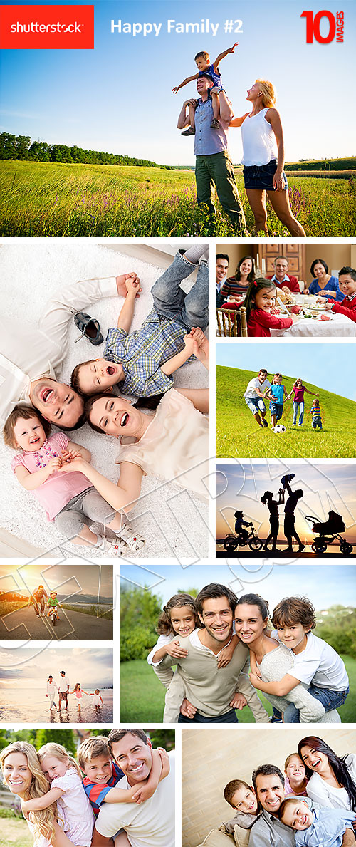 Happy Family #2, 10xJPG