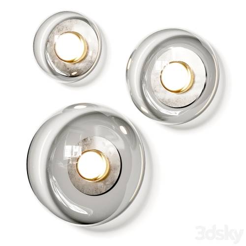 '3dsky Pro - Bomma Dew Drops Wall Lamps'