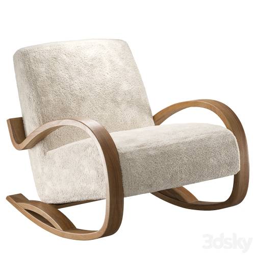 '3dsky Pro - Herbin Rocking Chair by Anthropologie'