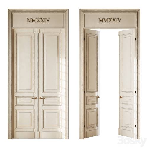 '3dsky Pro - Old classic door 008' '3dsky Pro - Old classic door 008'