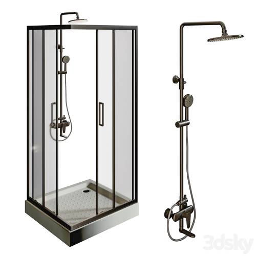 '3dsky Pro - Shower stall'