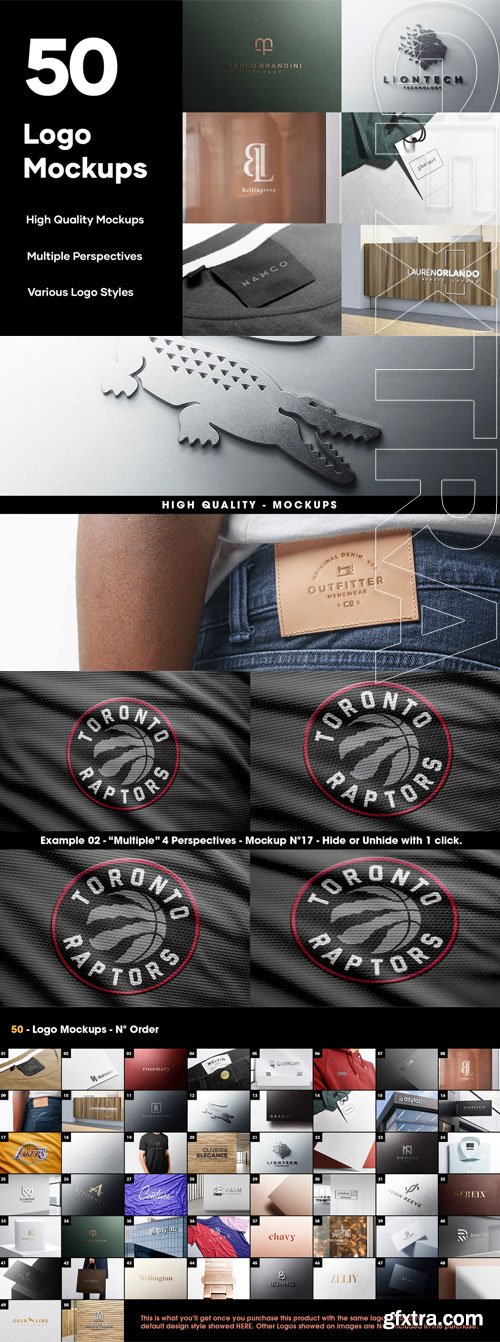 Asylab - 50 Logo Mockup Branding Bundle - V2 Asylab - 50 Logo Mockup Branding Bundle - V2