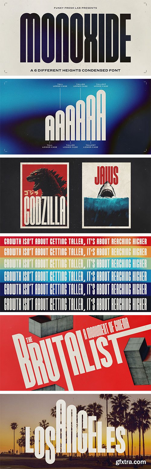 Monoxide Font Family Monoxide Font Family