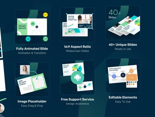 'Brandly - Business Marketing PowerPoint Presentation Template'