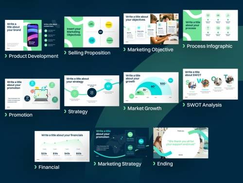 'Brandly - Business Marketing PowerPoint Presentation Template'