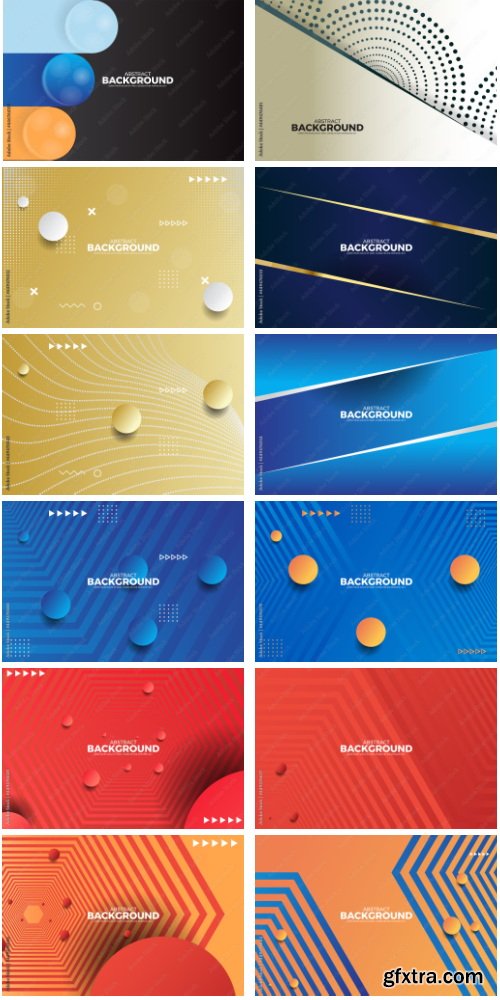 Geometric Abstract Vector Background 83xAI