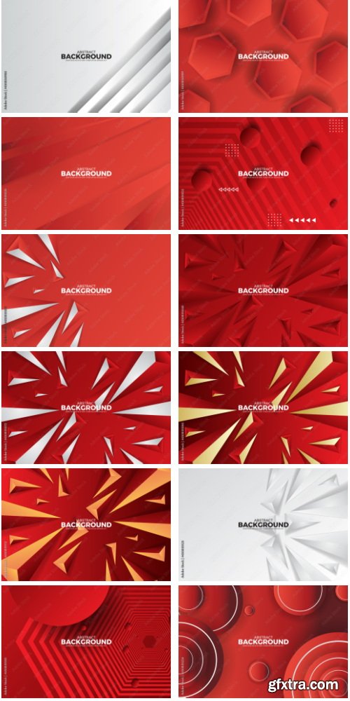 Geometric Abstract Vector Background 83xAI