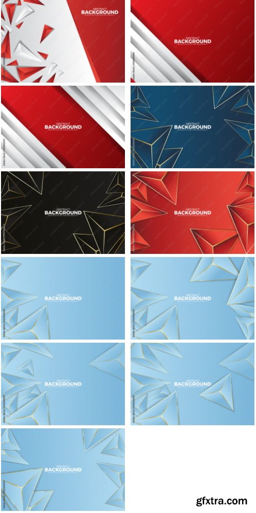 Geometric Abstract Vector Background 83xAI