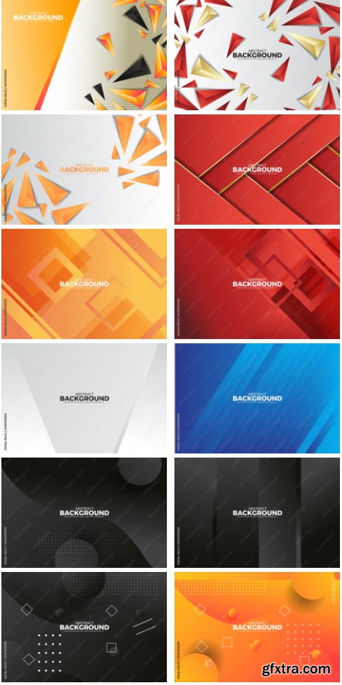 Geometric Abstract Vector Background 83xAI