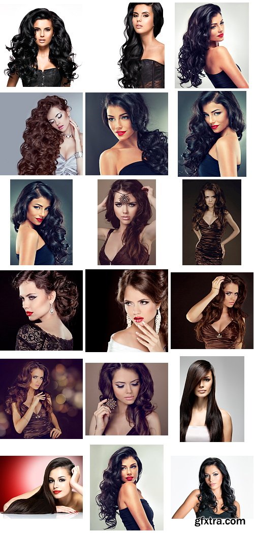 Brunette Woman 50xJPG