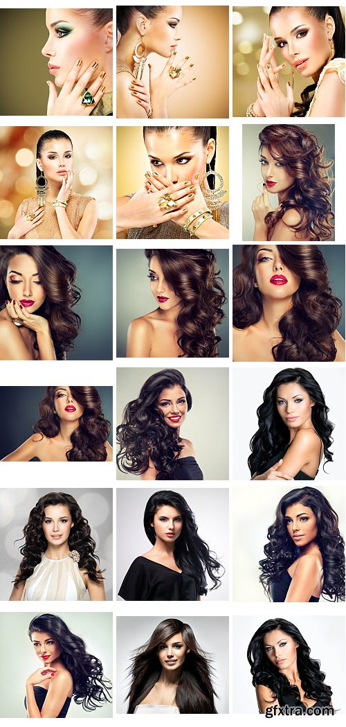 Brunette Woman 50xJPG