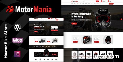 Themeforest - MotorMania | Motorcycle Accessories WooCommerce Theme 30359583 v1.1.1 - Nulled