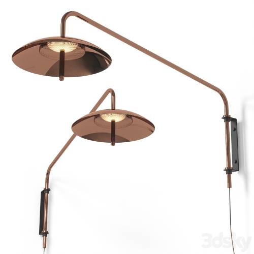 '3dsky Pro - Lightology SIGNAL SWING ARM WALL LIGHT By Souda'