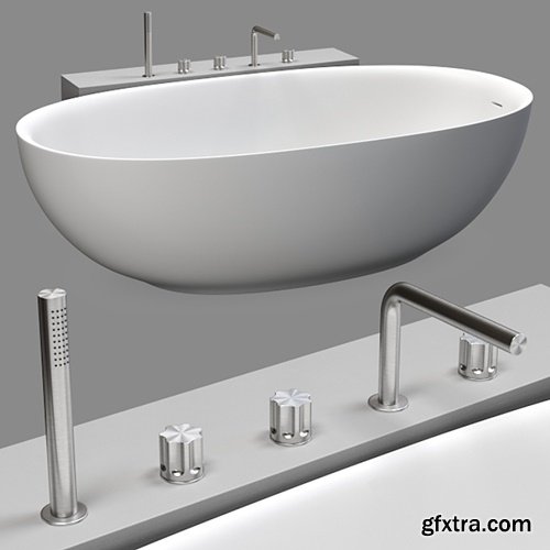 3dsky Pro - Boffi FISHER ISLAND Bathtub_MODO 17 95