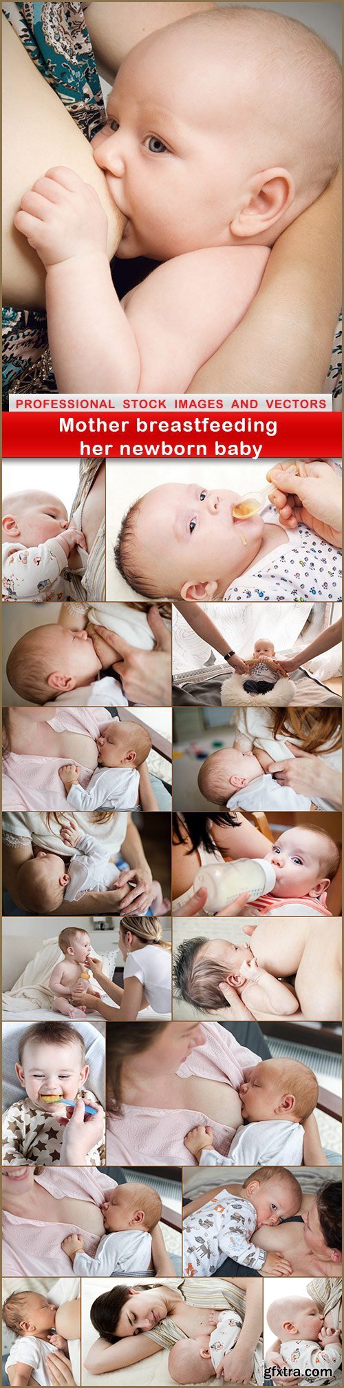 Mother Breastfeeding Her Newborn Baby 18xJPG Mother Breastfeeding Her Newborn Baby 18xJPG