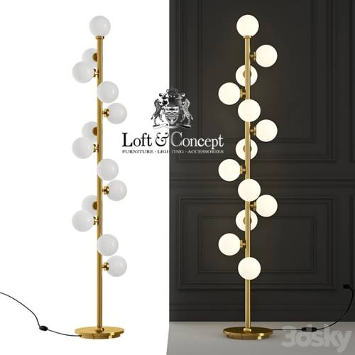 '3dsky Pro - Floor lamp BUBBLE STIK COLD FLOOR LAMP' '3dsky Pro - Floor lamp BUBBLE STIK COLD FLOOR LAMP'