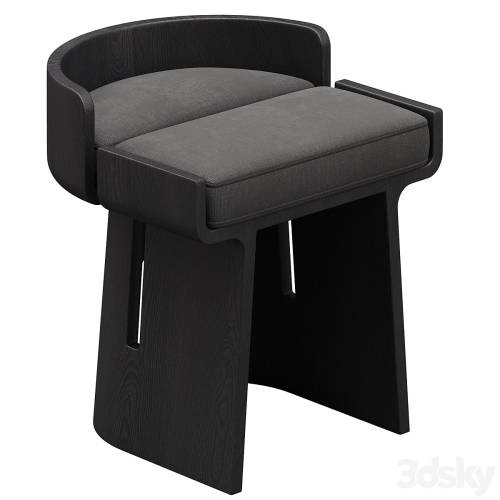 '3dsky Pro - L’écorce Dining Stool' '3dsky Pro - L’écorce Dining Stool'