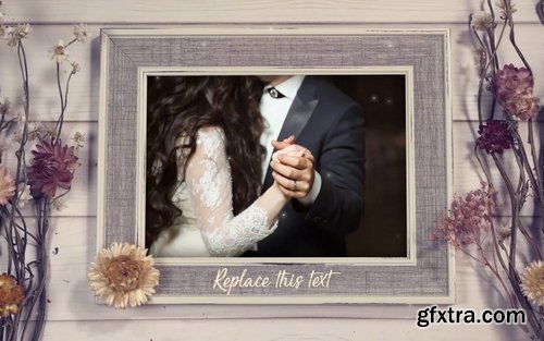 Romantic Flowers Slideswhow After Effects Template