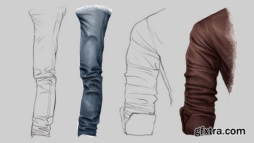 CGCookie - Painting Realistic Wrinkles and Folding Fabric