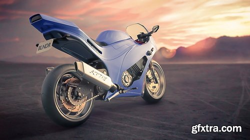 CGCookie - Modeling a Motorcycle