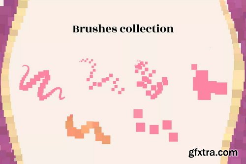 Brushgalaxy - Pixel Brush Set For Procreate