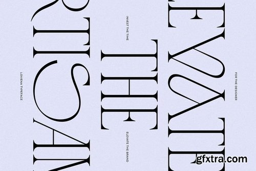 CreativeMarket - Loviena Rose - Stylish Serif