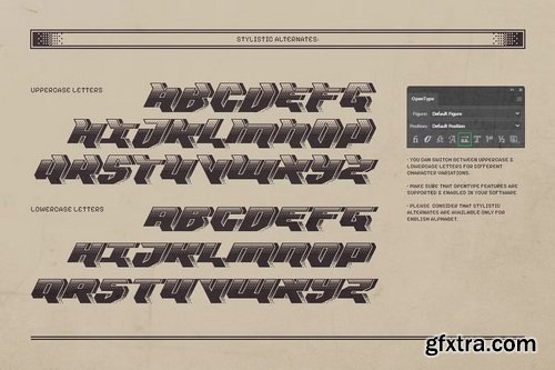 CreativeMarket - Dither Byte - Vintage Pixel Font
