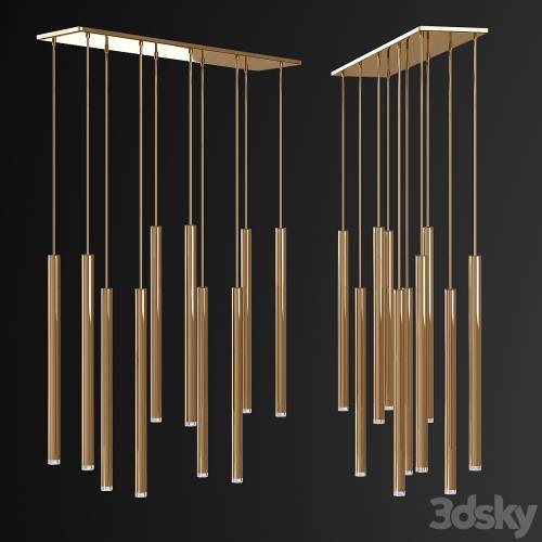 '3dsky Pro - Trumpet Rectangle Gold'