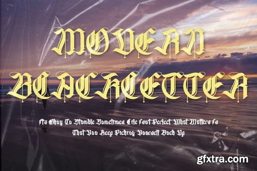CreativeMarket - Despacio – Medieval Blackletter Font